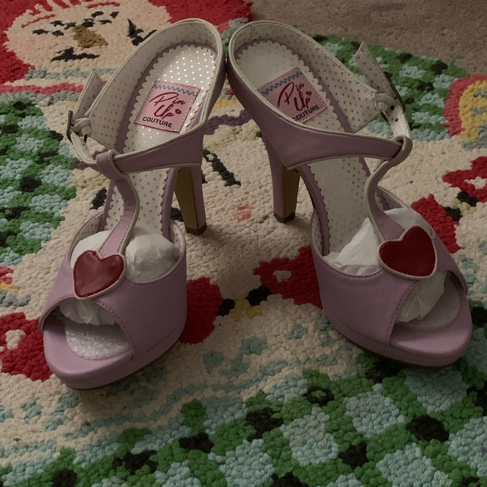 Pin up Couture heels never worn